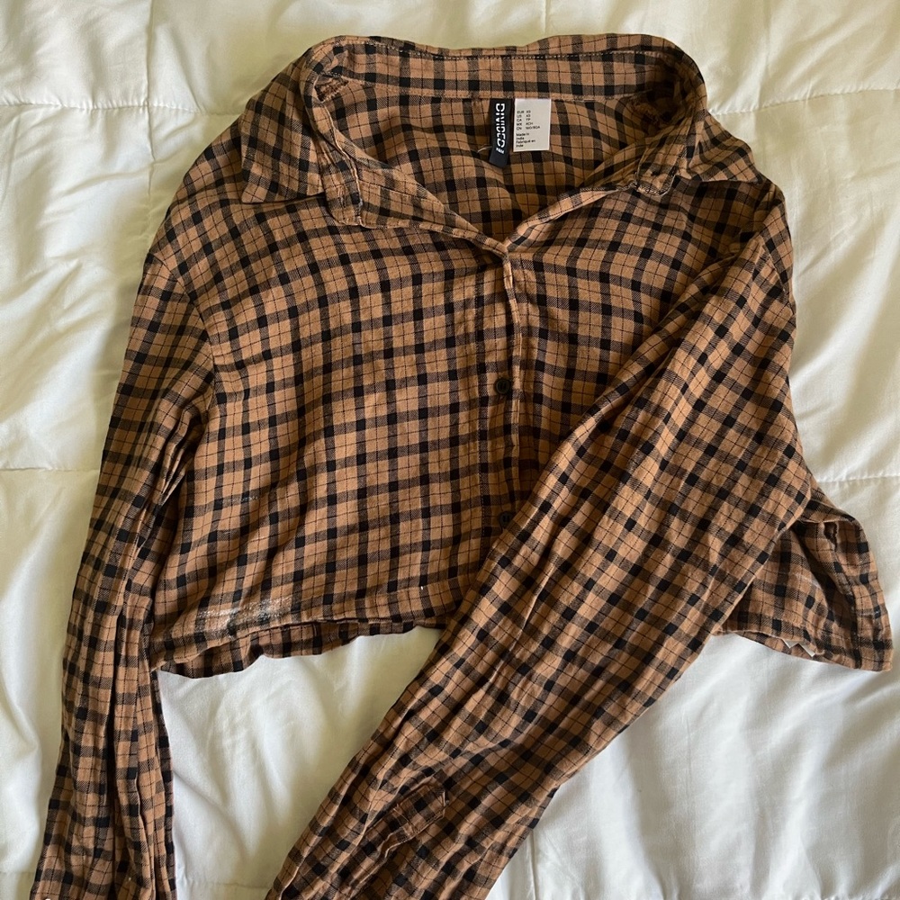 Cropped Flannel